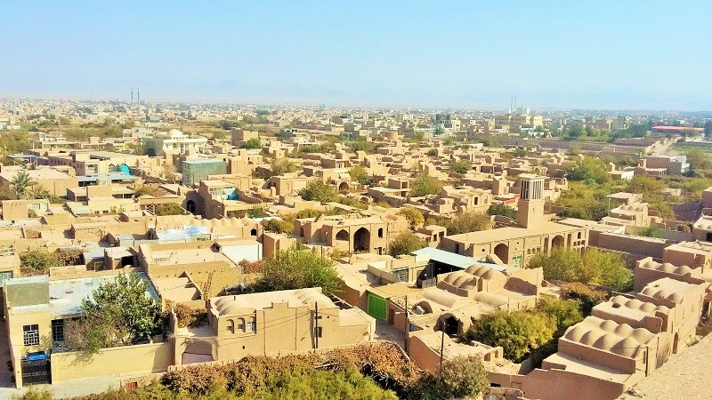 Meybod, eine wichtige industrielle und historische Stadt in der Provinz Yazd.